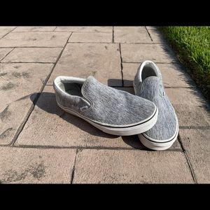 Grey slip on Vans